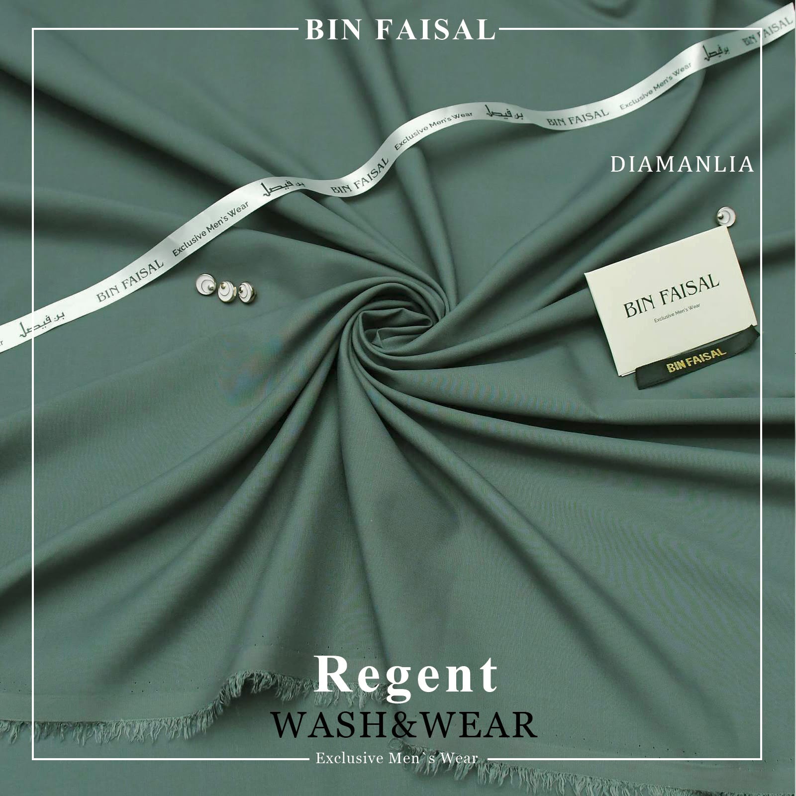 100% Pure Super Luxury Regent Wash & Wear