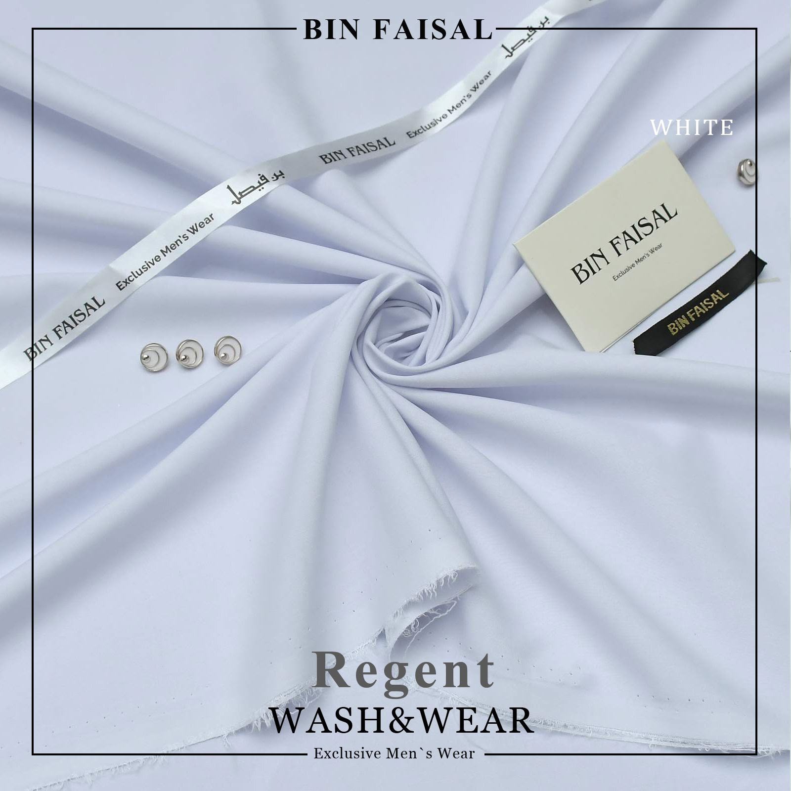 100% Pure Super Luxury Regent Wash & Wear