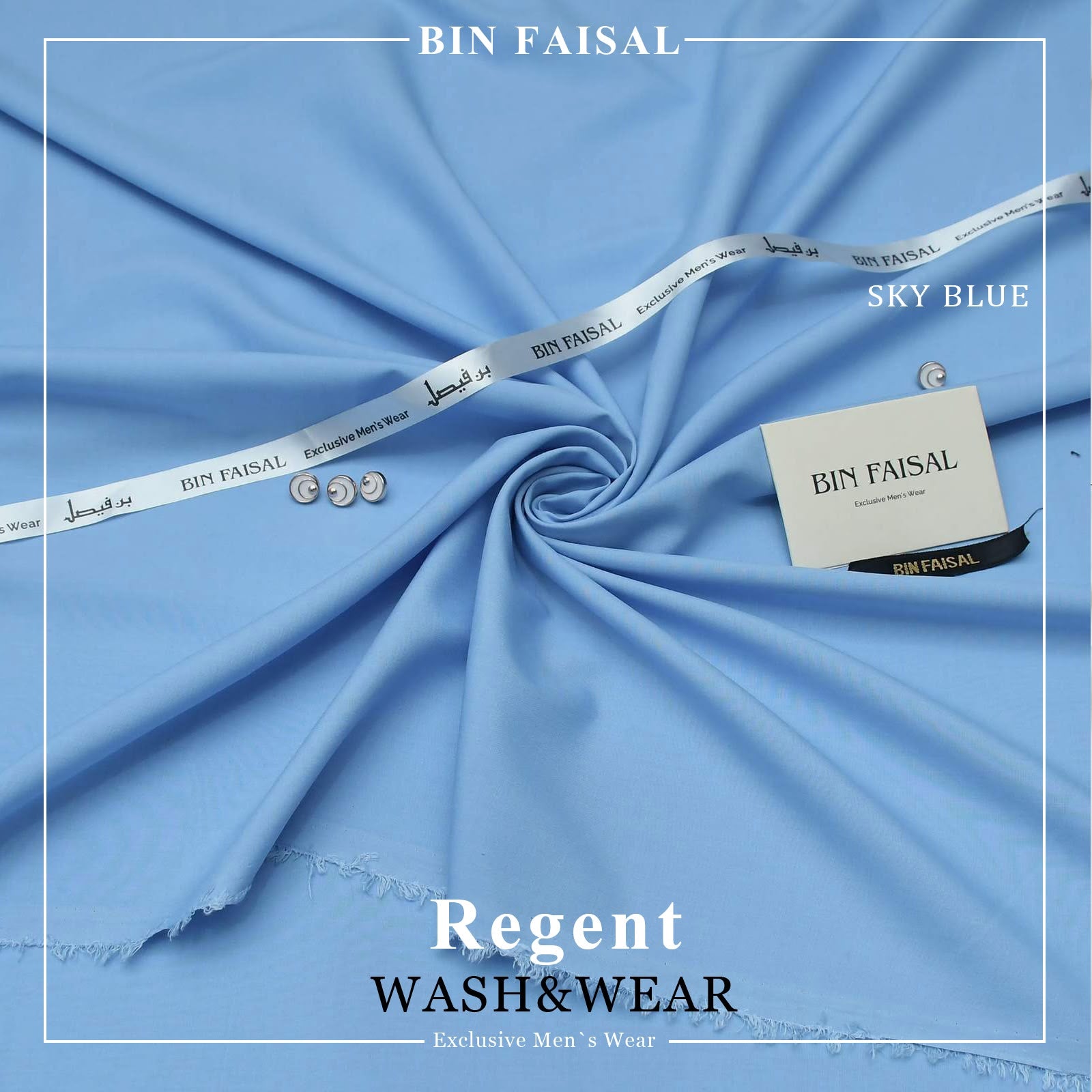 100% Pure Super Luxury Regent Wash & Wear